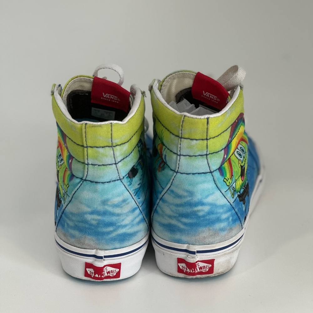 Vans X Spongebob Squarepants High Top Sneakers Wo… - image 2
